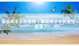 灌篮高手手机壁纸（灌篮高手手机壁纸4k超清）