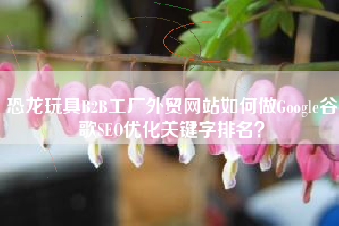 恐龙玩具B2B工厂外贸网站如何做Google谷歌SEO优化关键字排名？