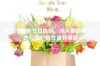 探索小红书交互机制，深入解析互动方式与用户粘性提升策略